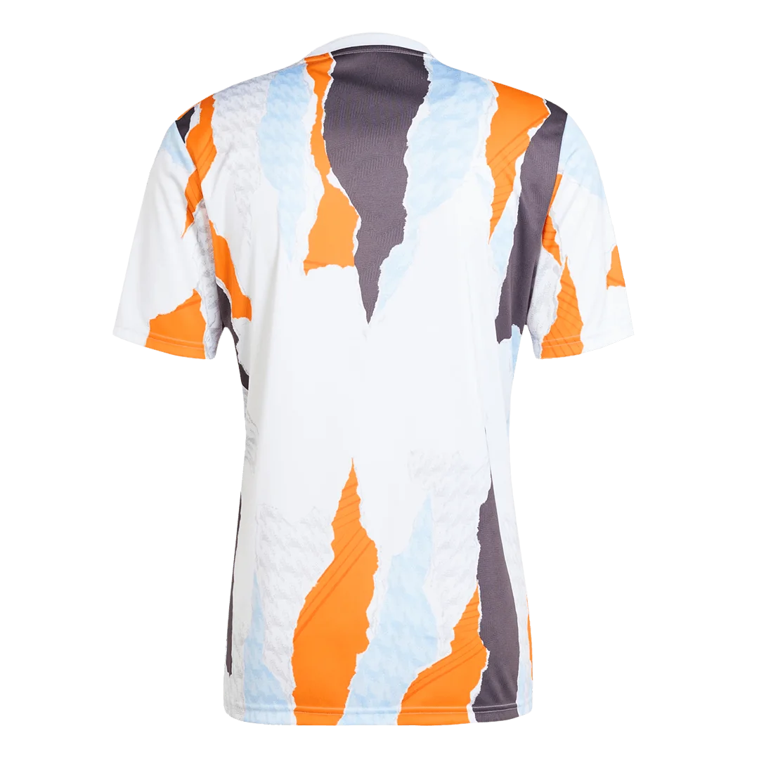 Real Madrid Pre-Match Soccer Jersey White
