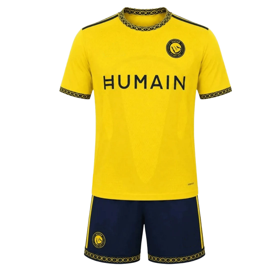 Al Nassr Home Kids Soccer Jerseys Kit 2026/27
