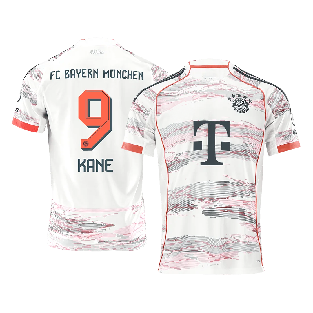 KANE #9 Bayern Munich Away Soccer Jersey 2025/26