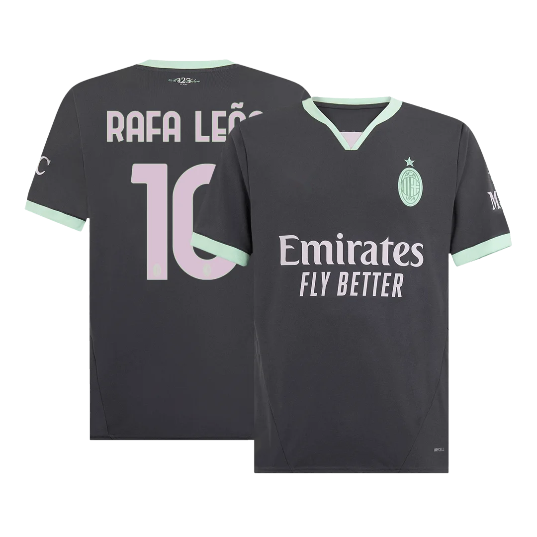 RAFA LEÃO #10 AC Milan Third Away Soccer Jersey