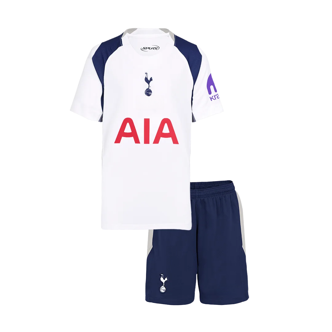Tottenham Hotspur Home Kids Soccer Jerseys Kit 2025/26