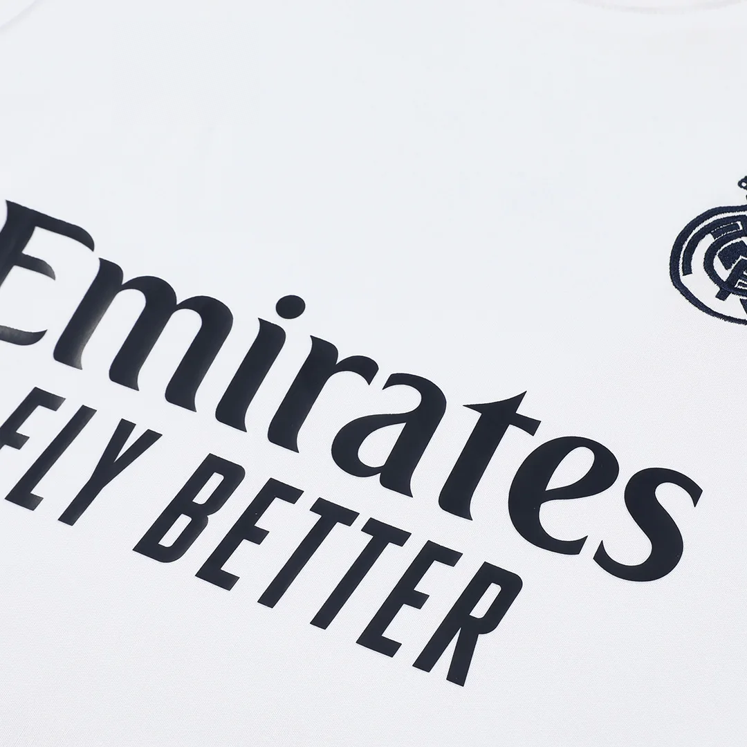 Real Madrid Pre-Match Sleeveless Top White