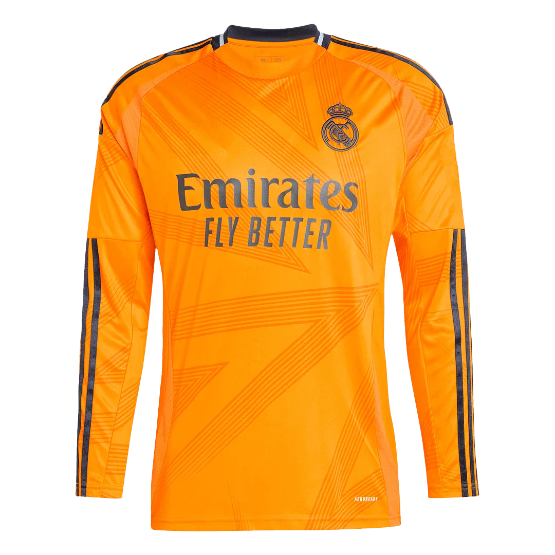 Real Madrid Away Long Sleeve Jersey