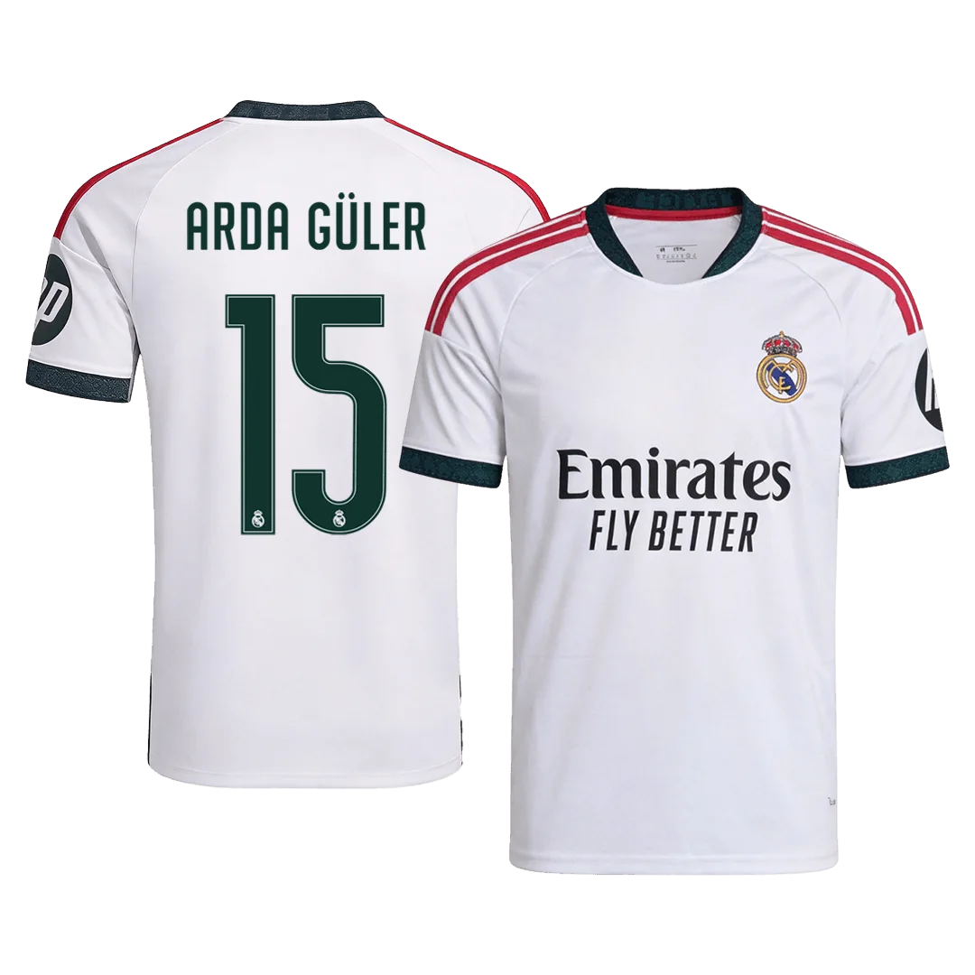 ARDA GÜLER #15 Real Madrid Home Soccer Jersey 2026/27