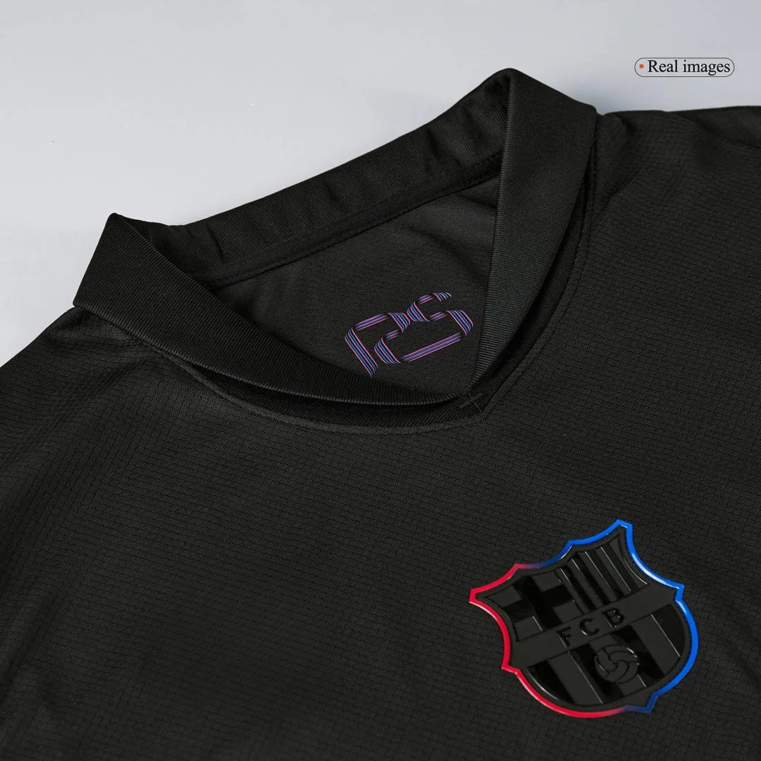 Barcelona Away Jerseys Kit- Spotify Logo Without Text