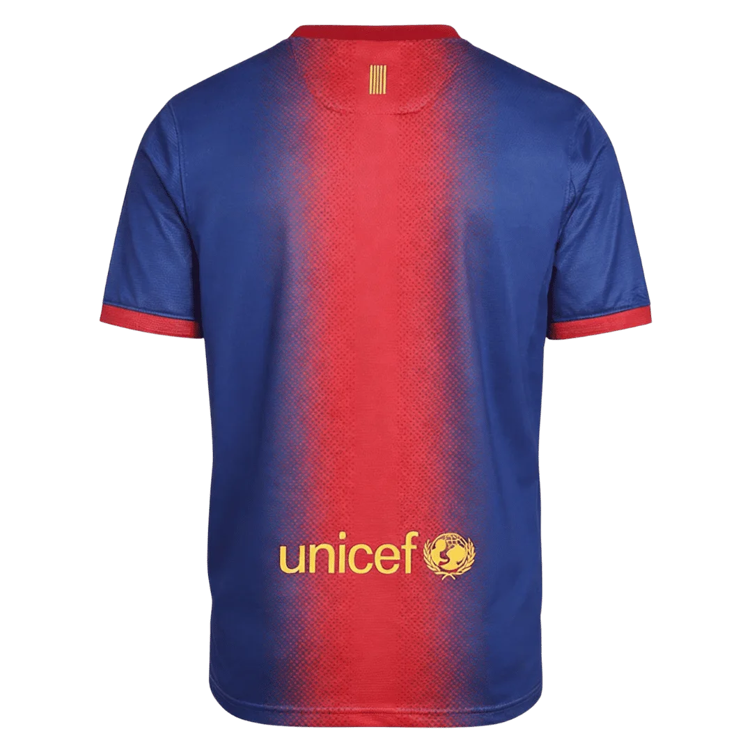 Retro Soccer Jersey Barcelona Home 2012/13