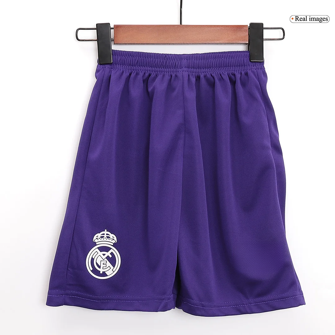 Real Madrid Fourth Away Kids Soccer Jerseys Kit 2023/24