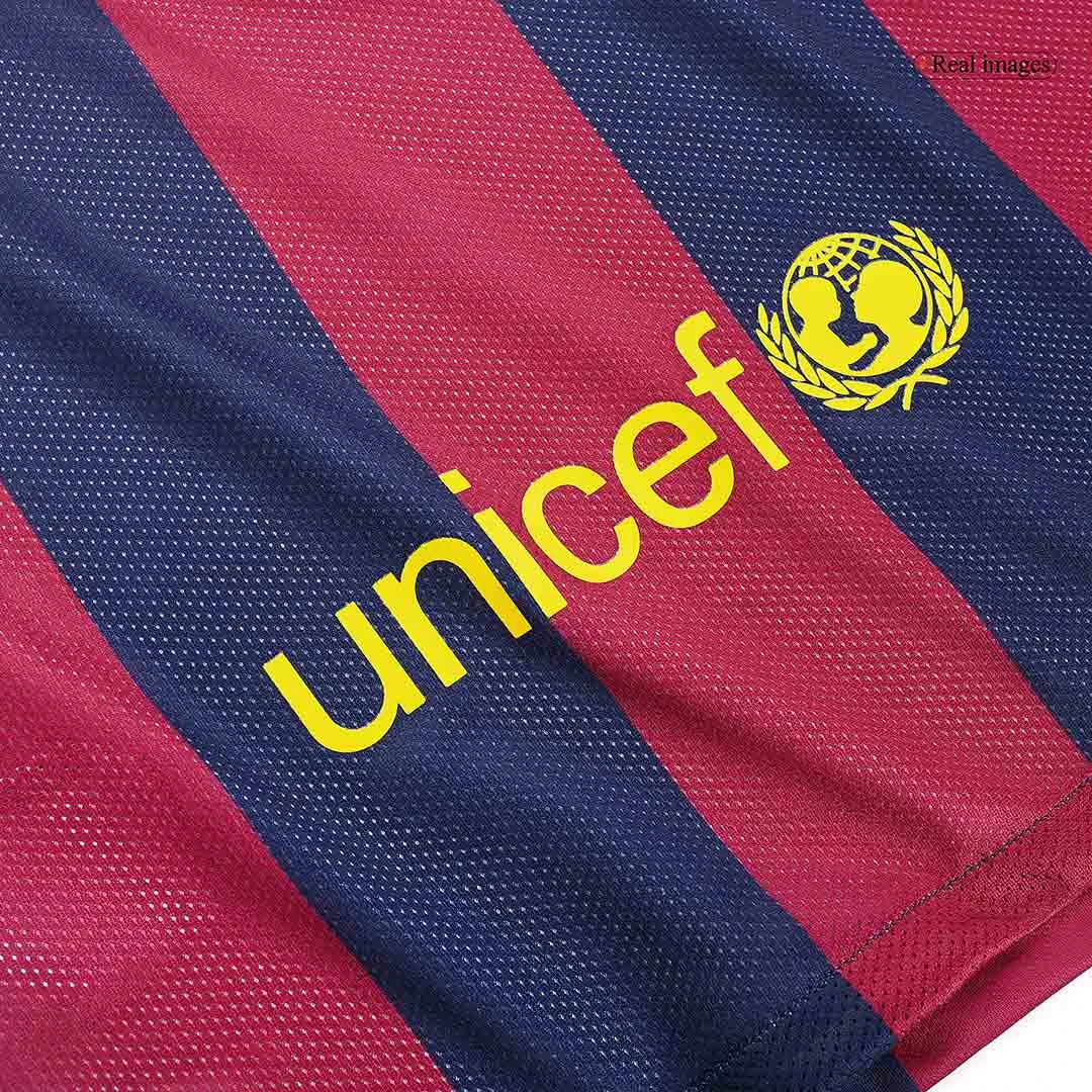 Retro Soccer Jersey NEYMAR JR #11 Barcelona Home 2014/15