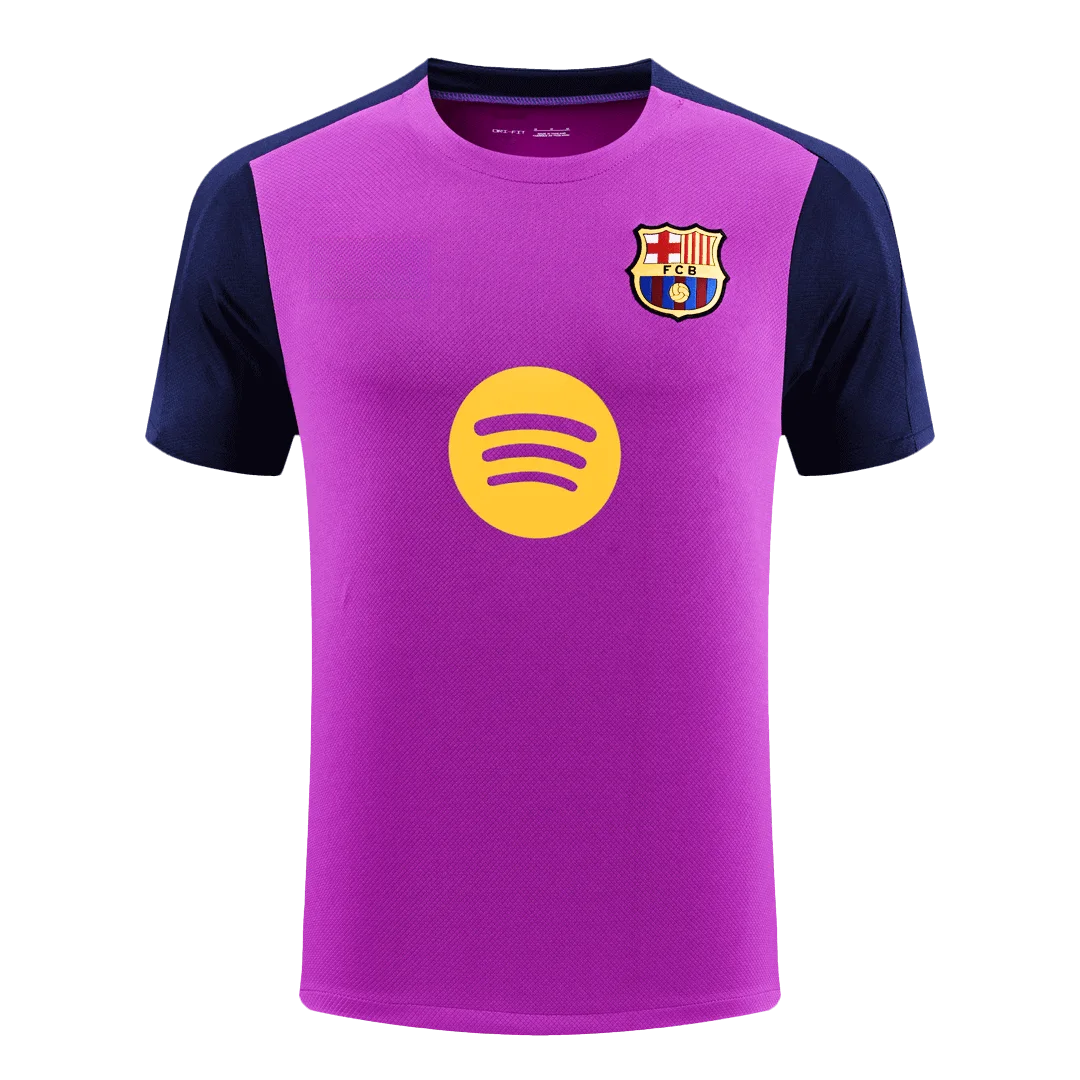 Barcelona Pre-Match Soccer Jersey 2025/26 Purple