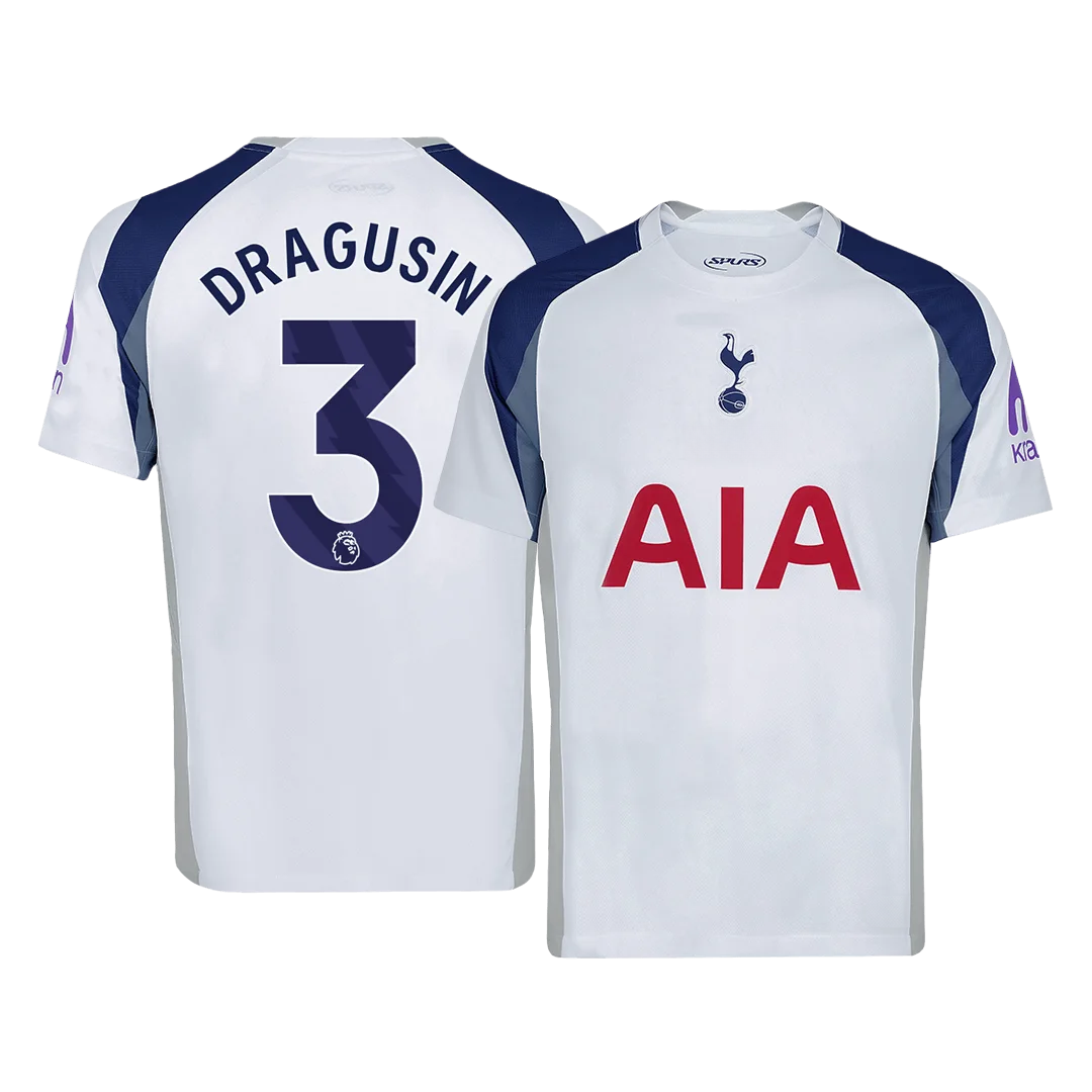 DRAGUSIN #3 Tottenham Hotspur Home Soccer Jersey 2025/26