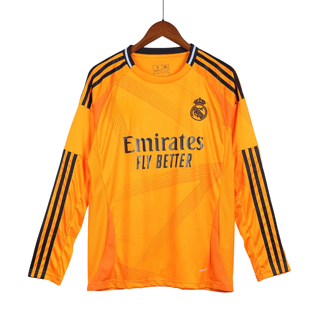 Real Madrid Away Long Sleeve Jersey