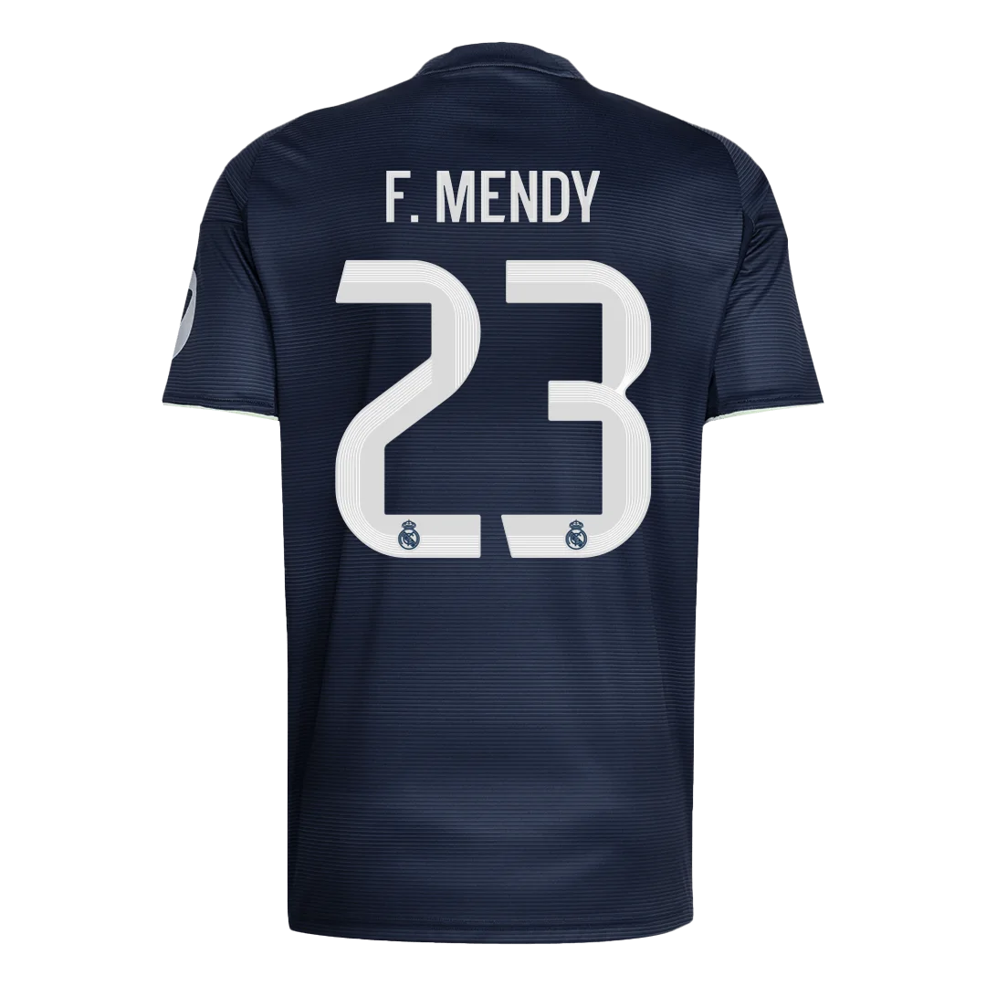 F.MENDY #23 Real Madrid Away Soccer Jersey 2025/26