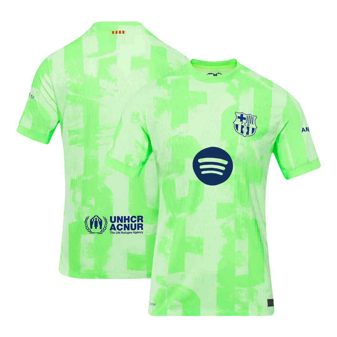 Barcelona Third Away Player Version Jersey – Spotify Logo Without Text
