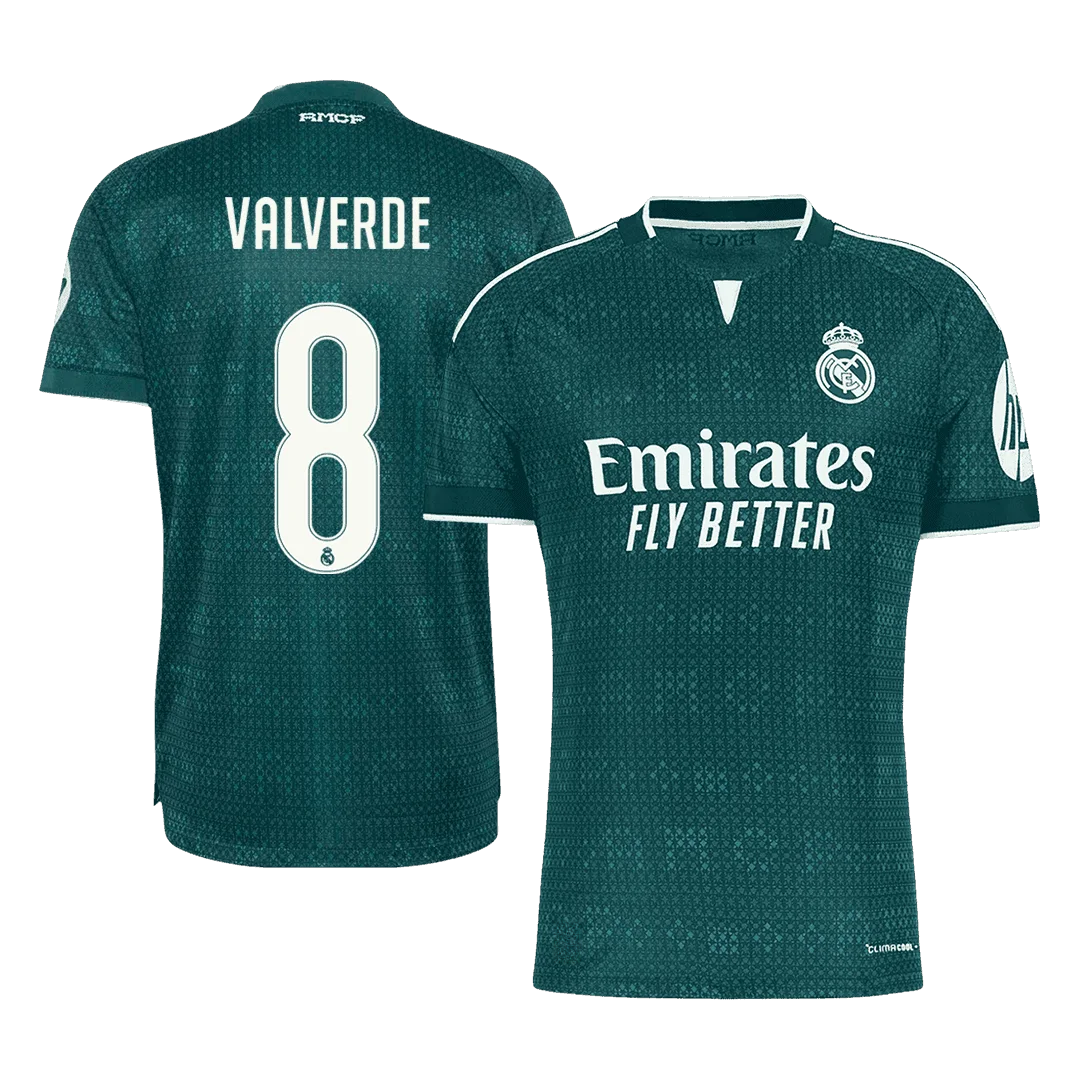 VALVERDE #8 Real Madrid Away Player Version Jersey 2026/27