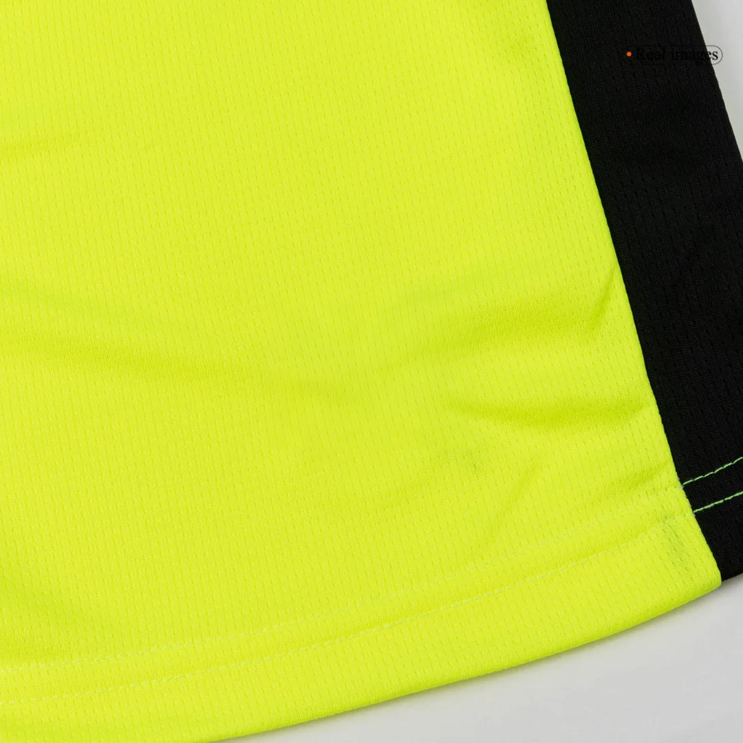Borussia Dortmund Away Kids Soccer Jerseys Kit 2025/26