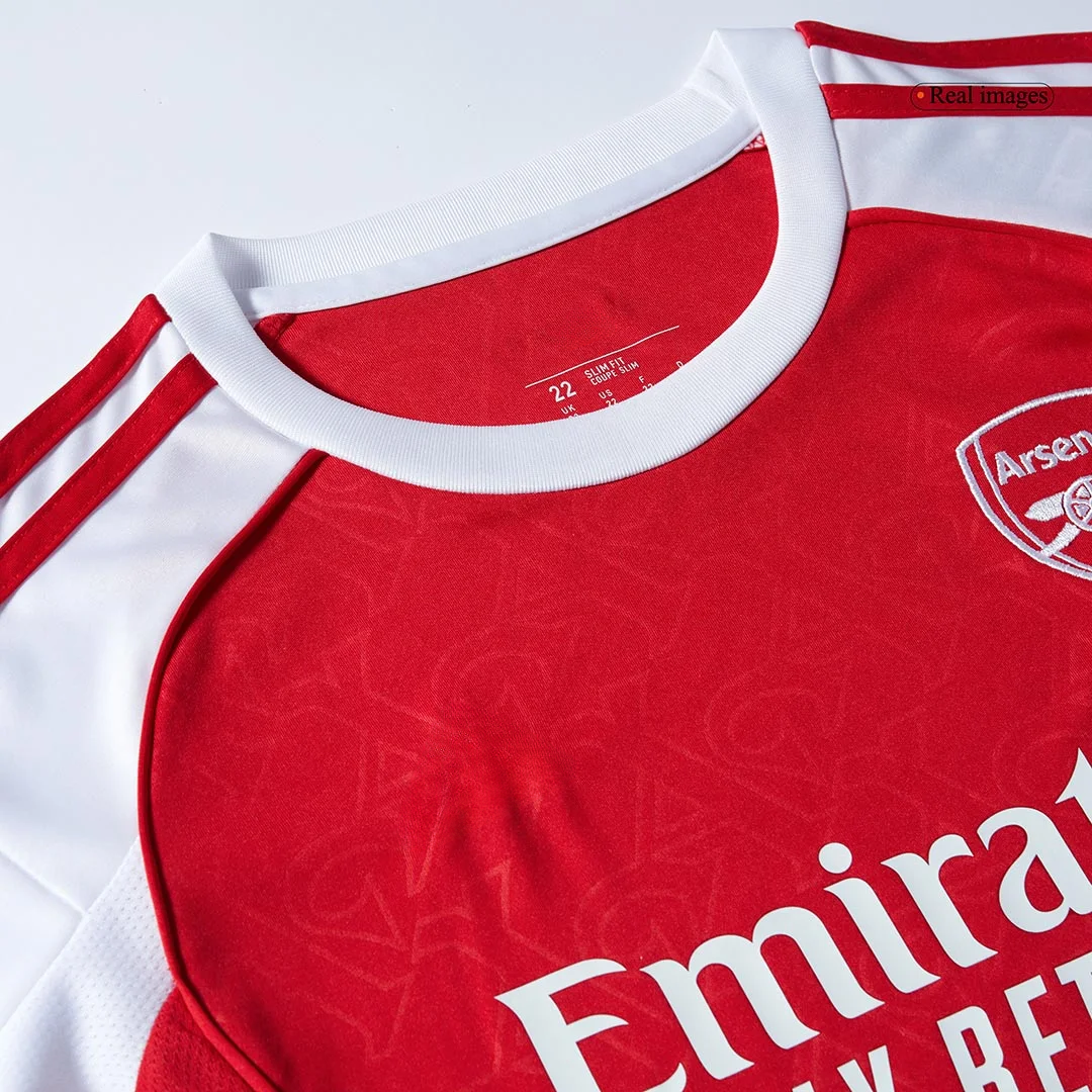 Arsenal Home Kids Soccer Jerseys Kit 2025/26