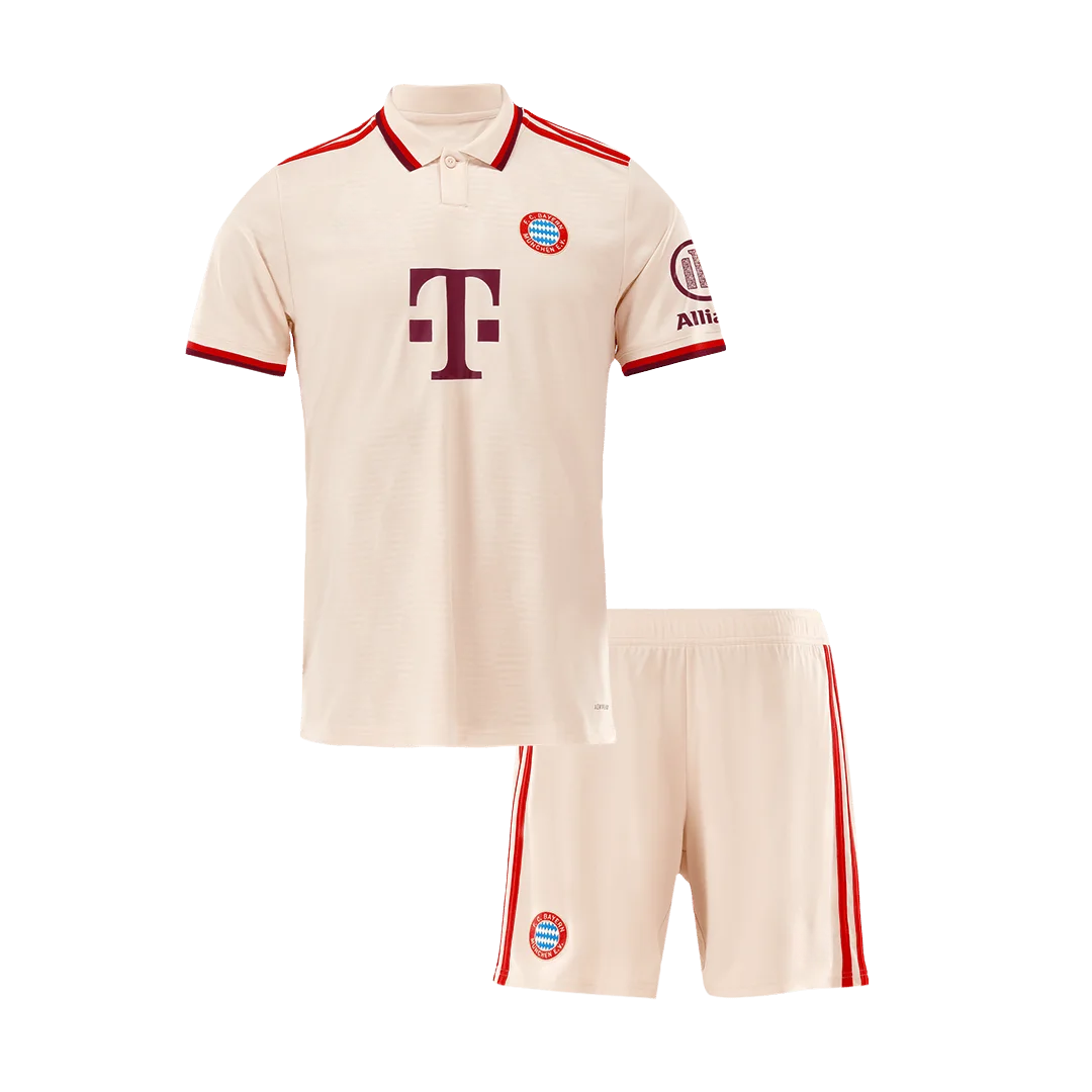 Bayern Munich Third Away Kids Jerseys Kit - UCL