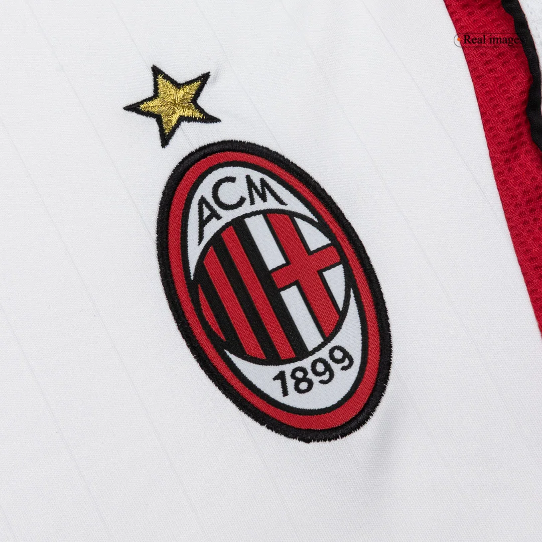Retro Koszulka piłkarska AC Milan Wyjazdowa Długi rękaw 2006/07