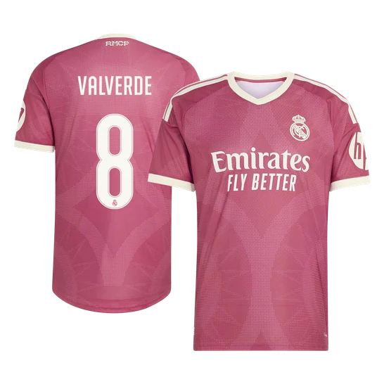 VALVERDE #8 Real Madrid Third Away Player Version Jersey 2026/27