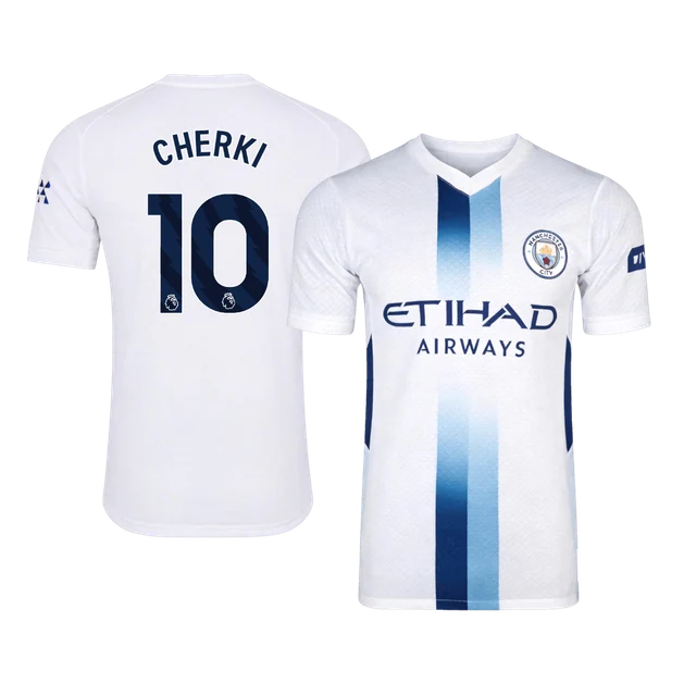 CHERKI #10 Manchester City Third Away Player Version Jersey 2026/27