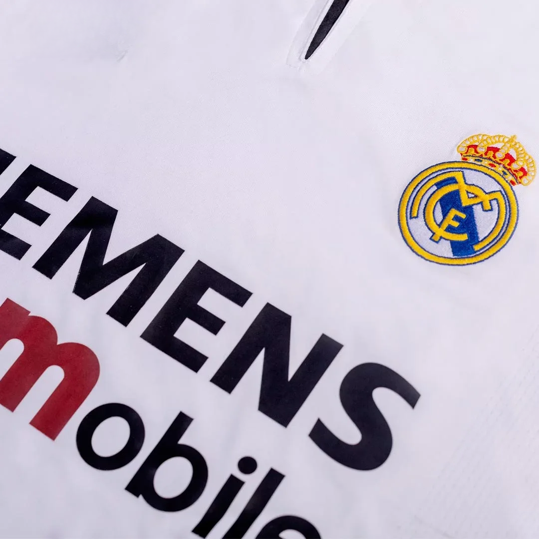 Retro Soccer Jersey Real Madrid Home 2003/04