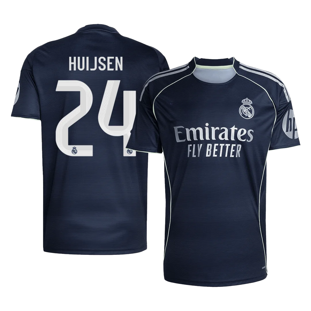 HUIJSEN #24 Real Madrid Away Soccer Jersey 2025/26