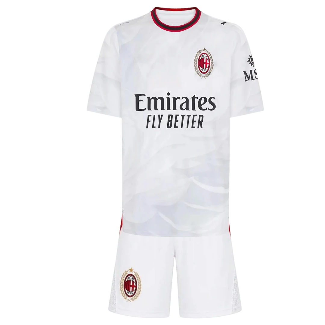 AC Milan Away Kids Soccer Jerseys Kit 2026/27