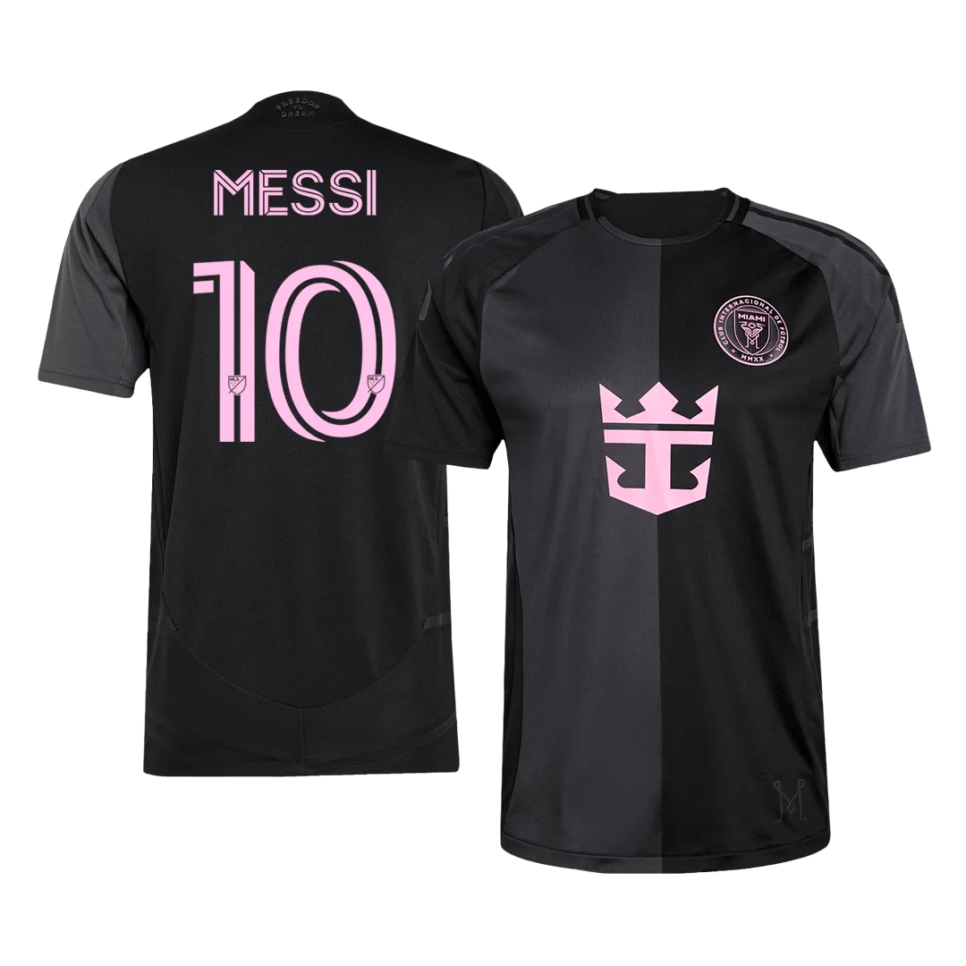 MESSI #10 Inter Miami CF Away Authentic Soccer Jersey 2025
