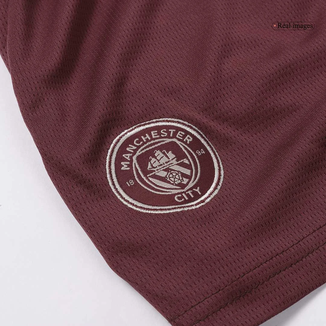 Manchester City Third Away Kids Soccer Jerseys Kit