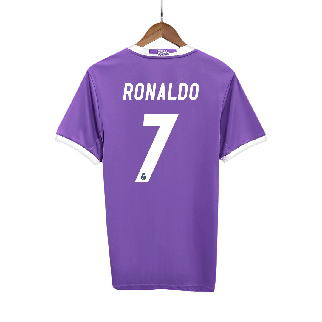 Retro Soccer Jersey RONALDO #7 Real Madrid Away 2016/17