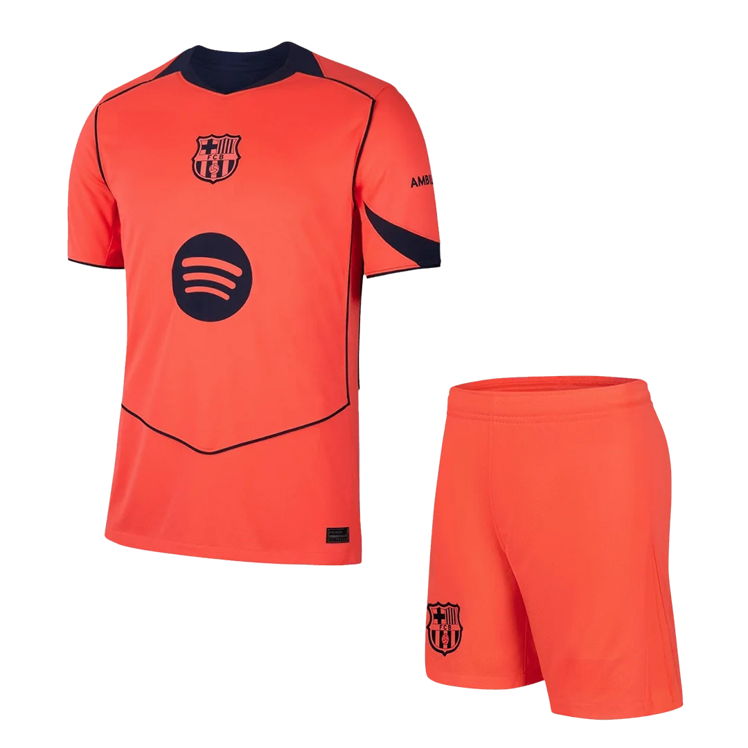Barcelona Third Away Jerseys Kit 2025/26