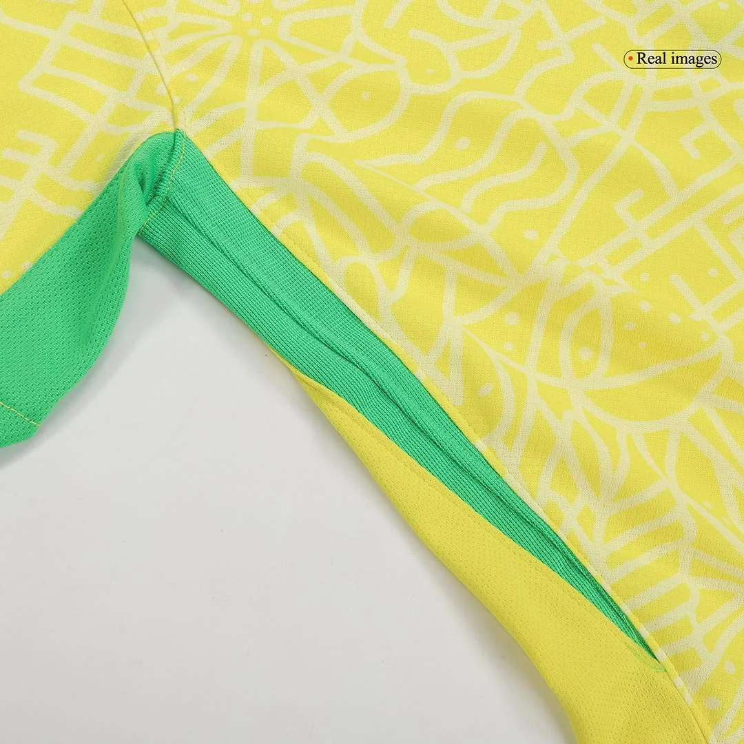 RAPHINHA #11 Brazil Home Soccer Jersey Copa America