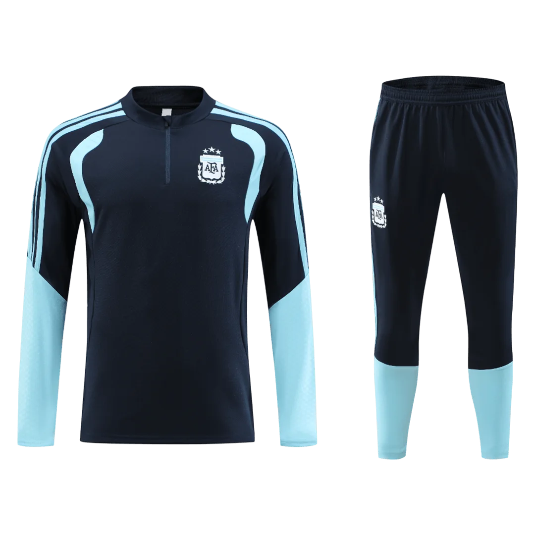 Argentina 1/4 Zip Chándal 2026 Niños Navy