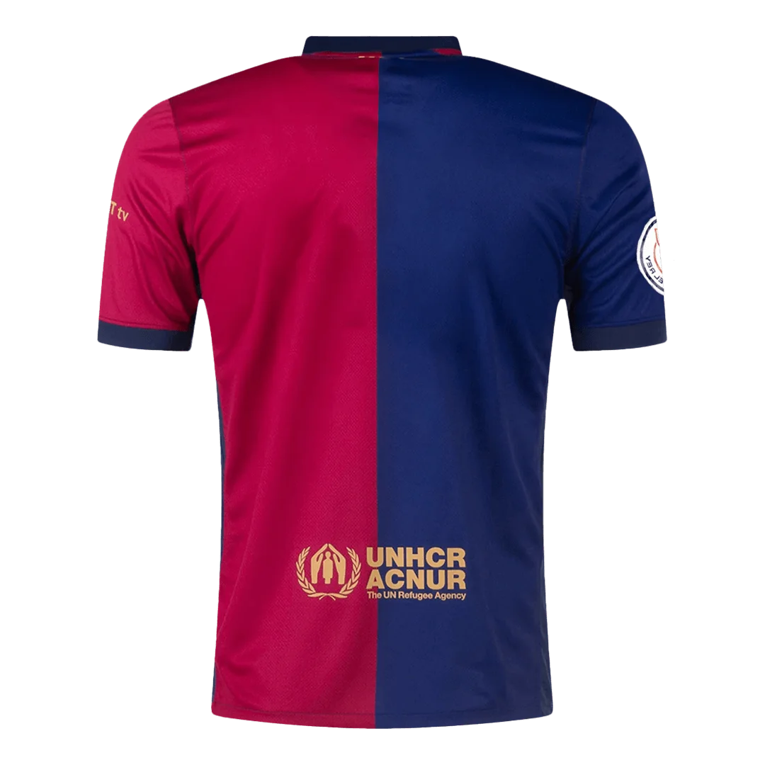 Barcelona Home Soccer Jersey – Copa del Rey Final