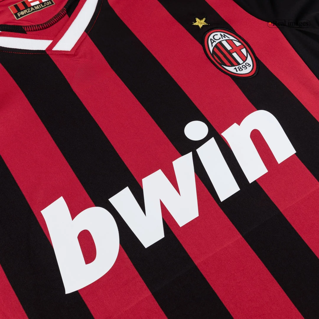 Retro Soccer Jersey AC Milan Home 2009/10