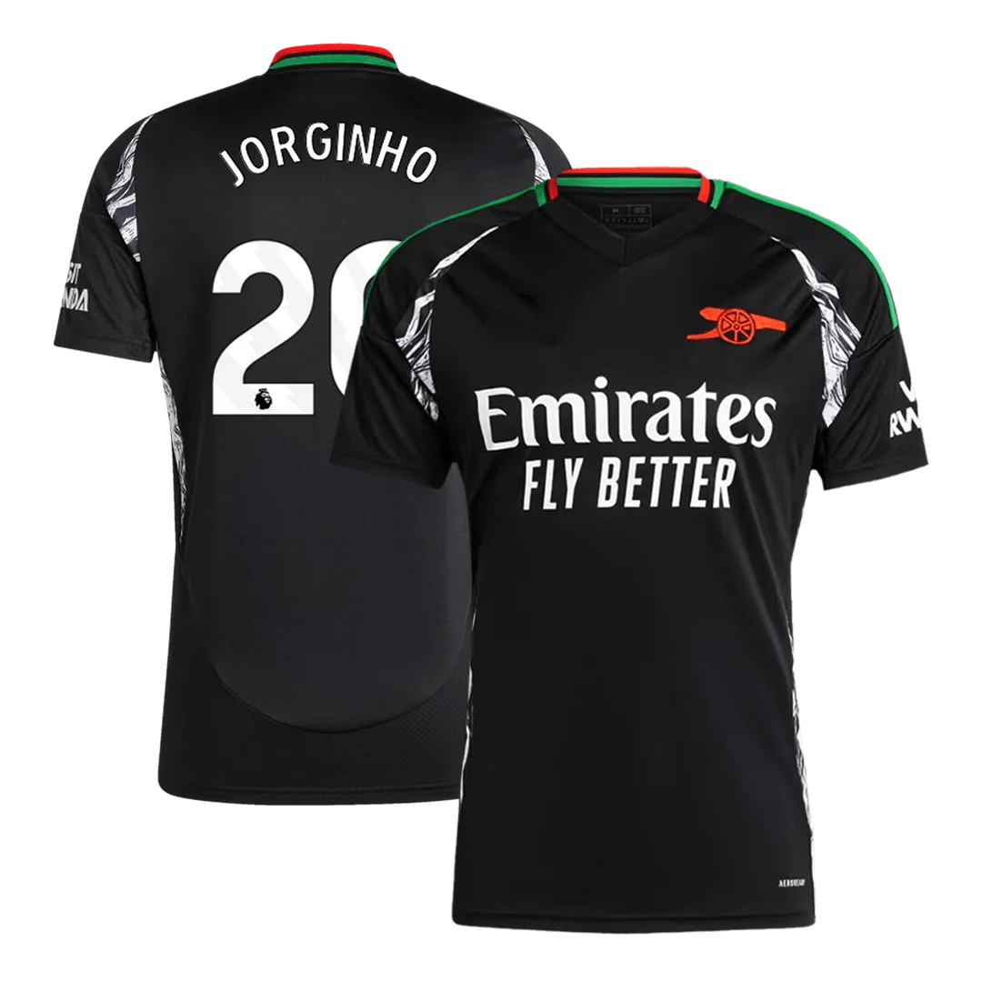 JORGINHO #20 Arsenal Away Soccer Jersey