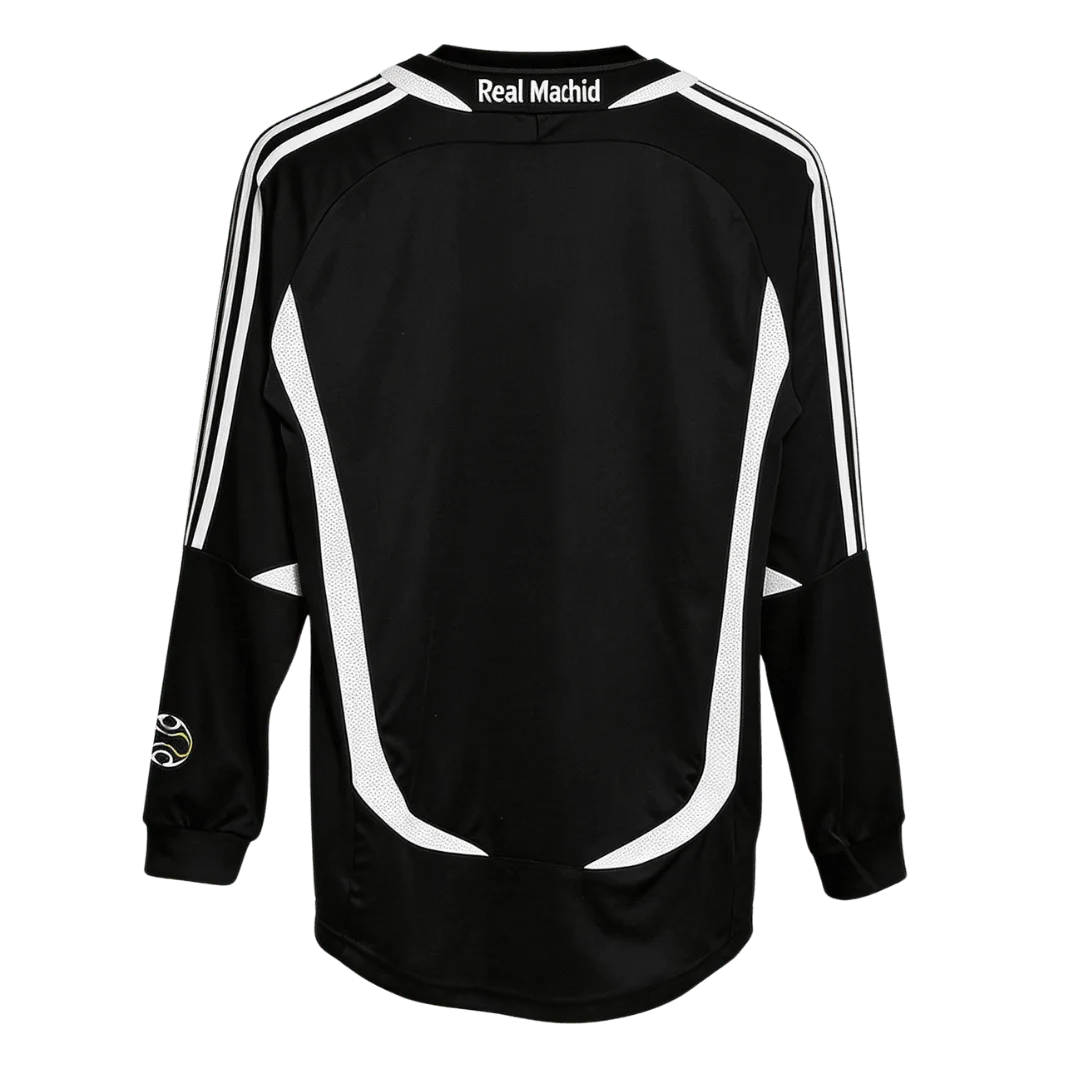 Retro Soccer Jersey Real Madrid Away Long Sleeve 2006/07