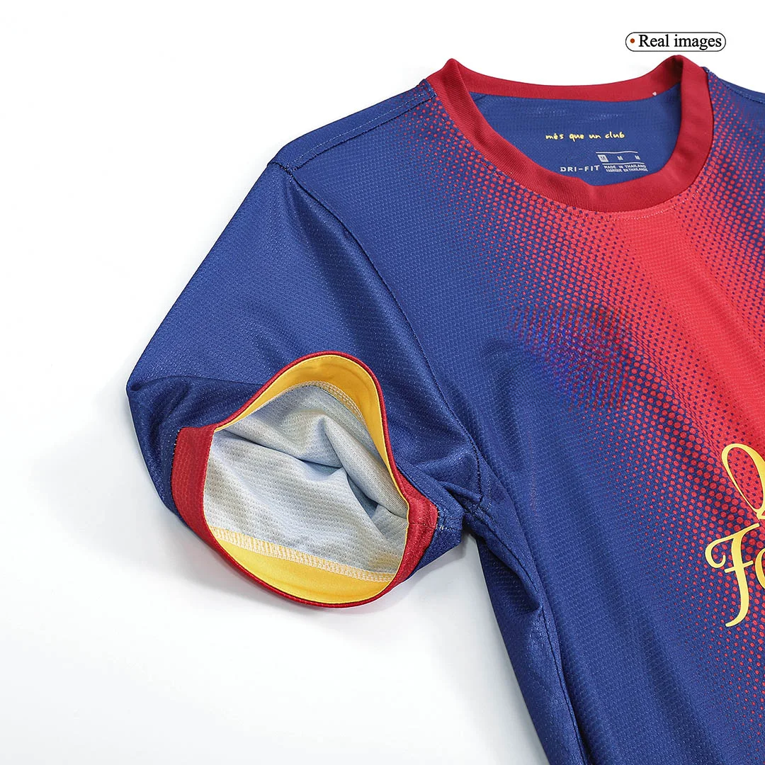Retro Soccer Jersey Barcelona Home 2012/13