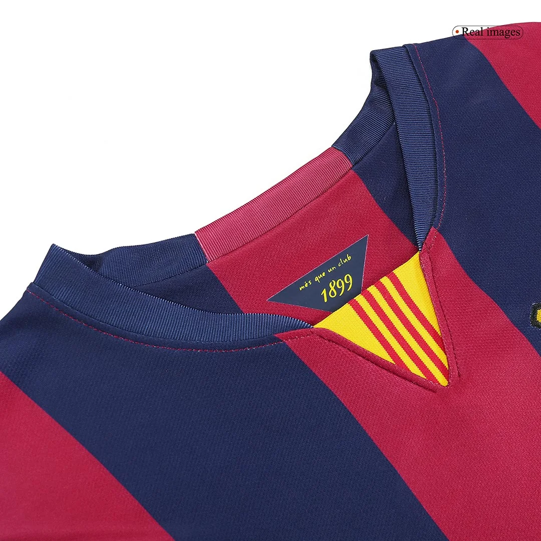 Retro Soccer Jersey NEYMAR JR #11 Barcelona Home 2014/15
