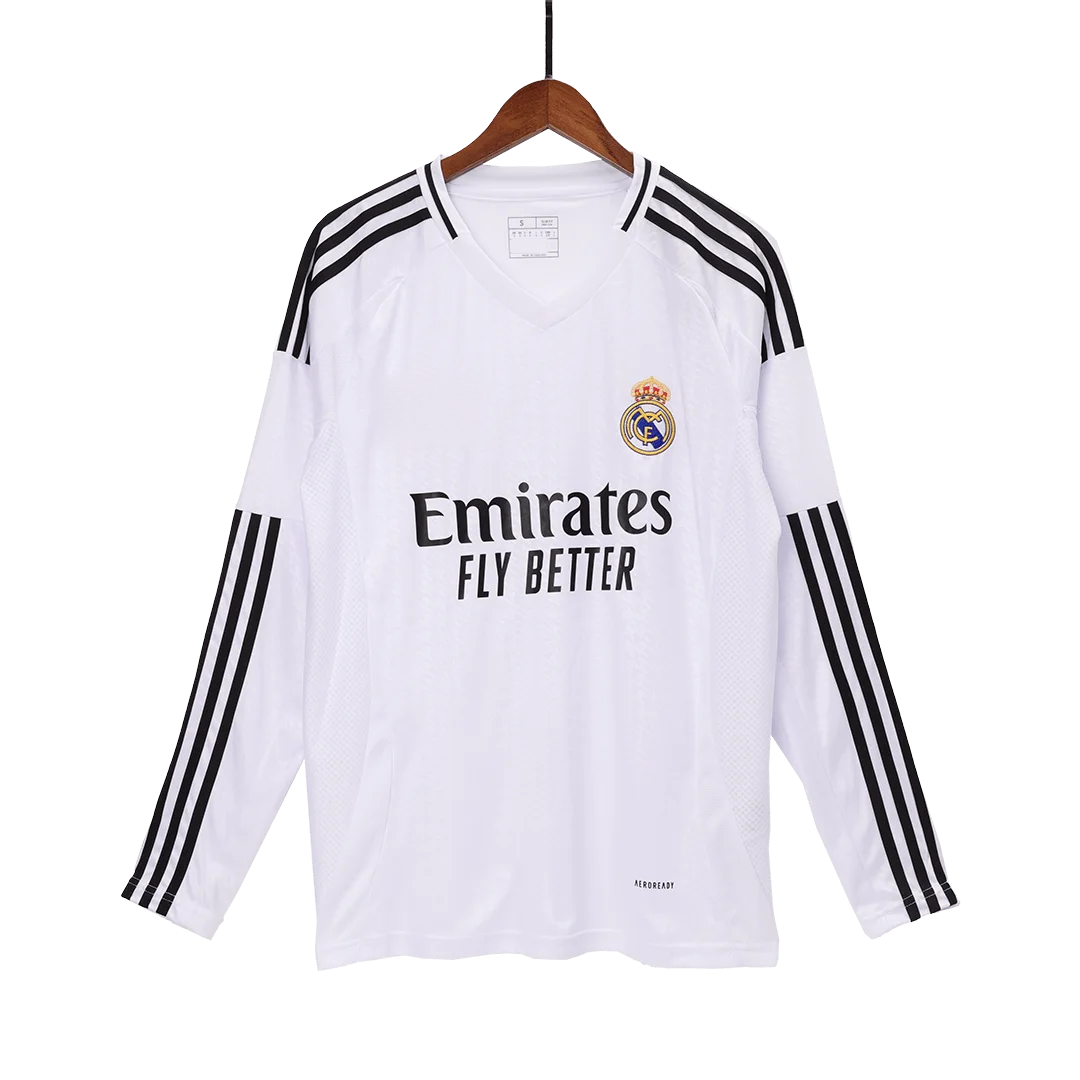 Real Madrid Home Long Sleeve Jersey