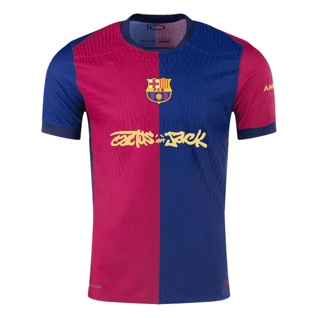 Barcelona Home X Travis Scott Player Version Jersey