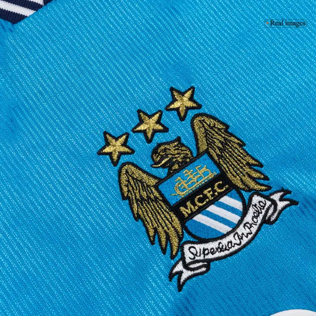 Retro Soccer Jersey Manchester City Home 1999/01