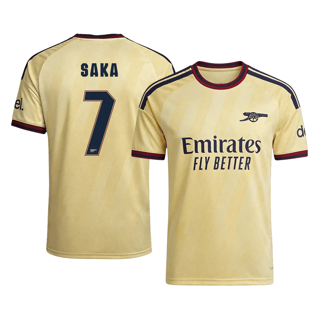 SAKA #7 Arsenal Third Away Soccer Jersey 2026/27 -UCL