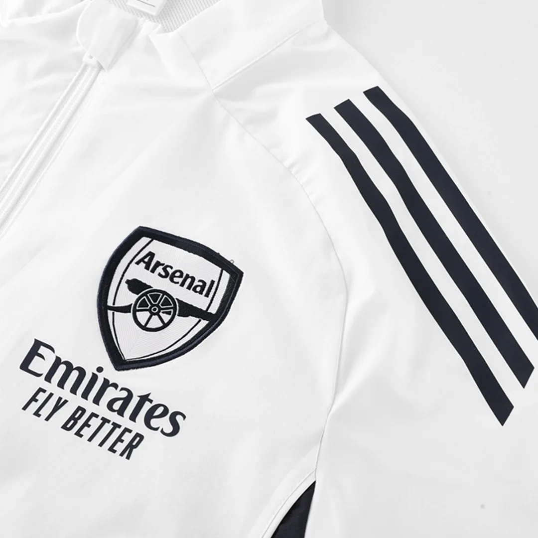 Arsenal Windbreaker Jacket 2025/26 – White