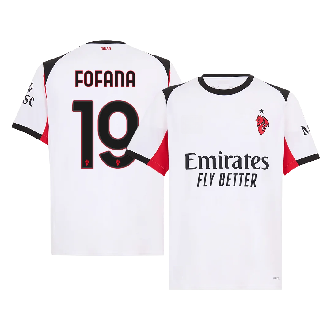 FOFANA #19 AC Milan Away Soccer Jersey 2025/26