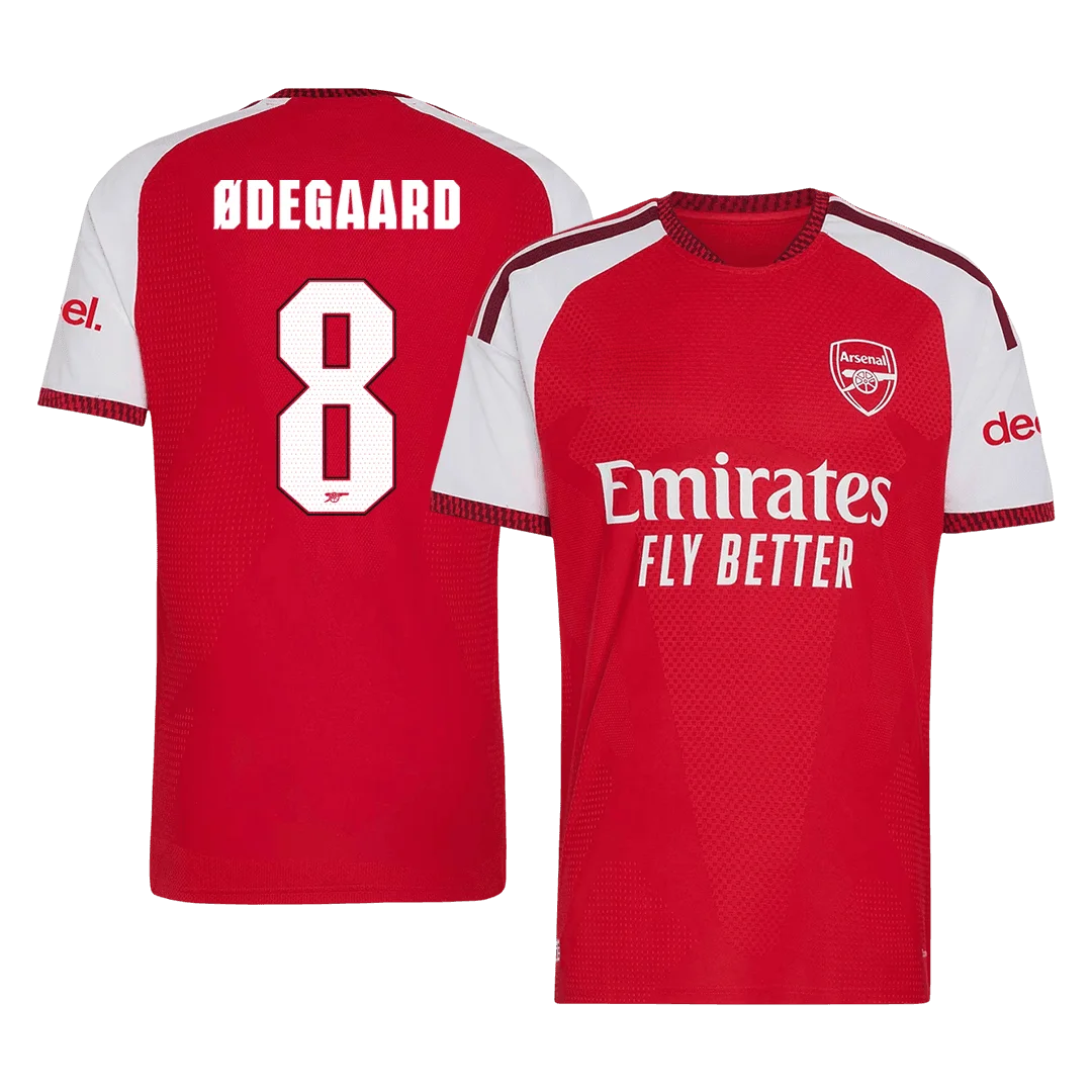 ØDEGAARD #8 Arsenal Home Player Version Jersey 2026/27 - UCL