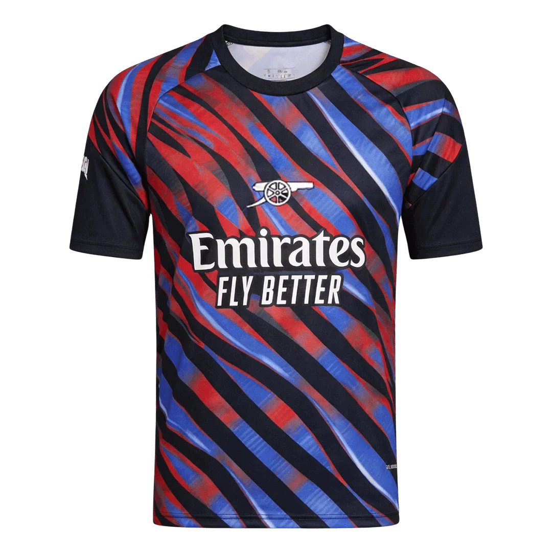 Arsenal Pre-Match Soccer Jersey 2025/26 Blue&Red