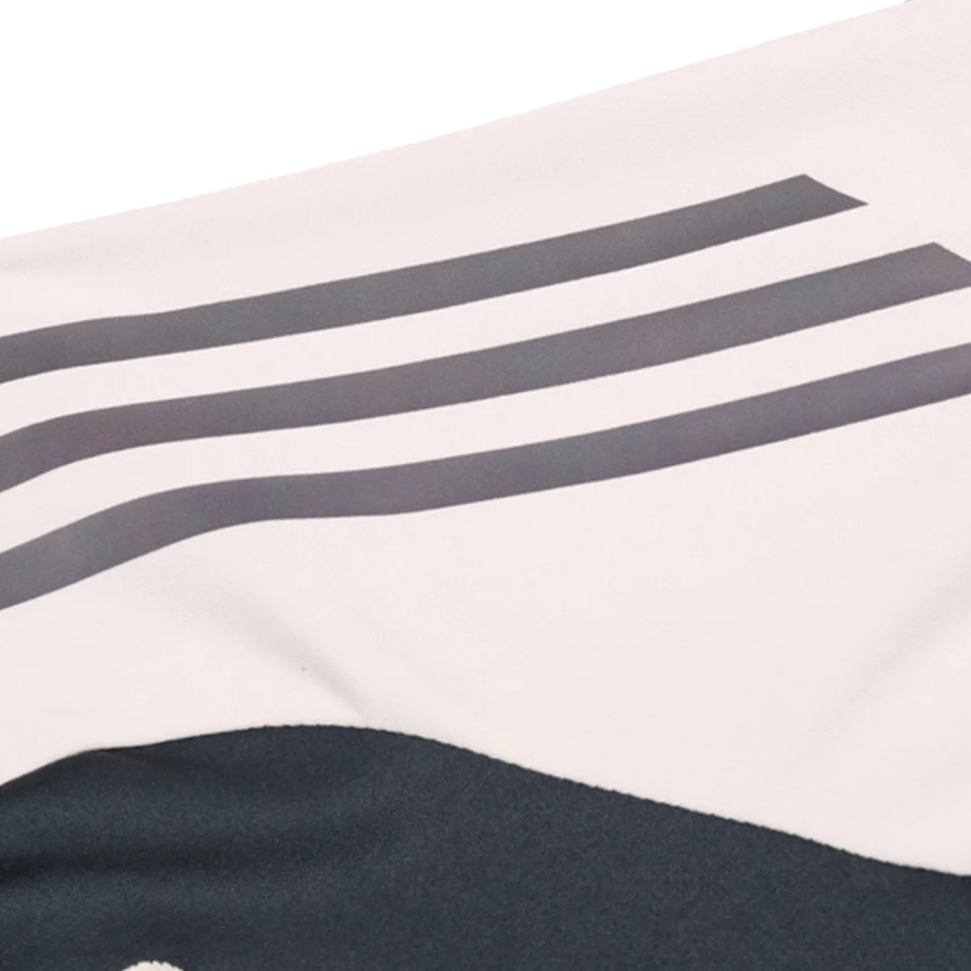 Real Madrid 1/4 Zip Tracksuit Gray