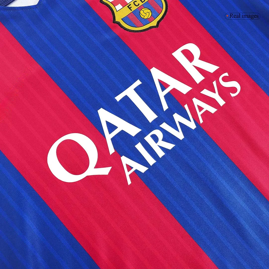 Retro Soccer Jersey Barcelona Home 2016/17