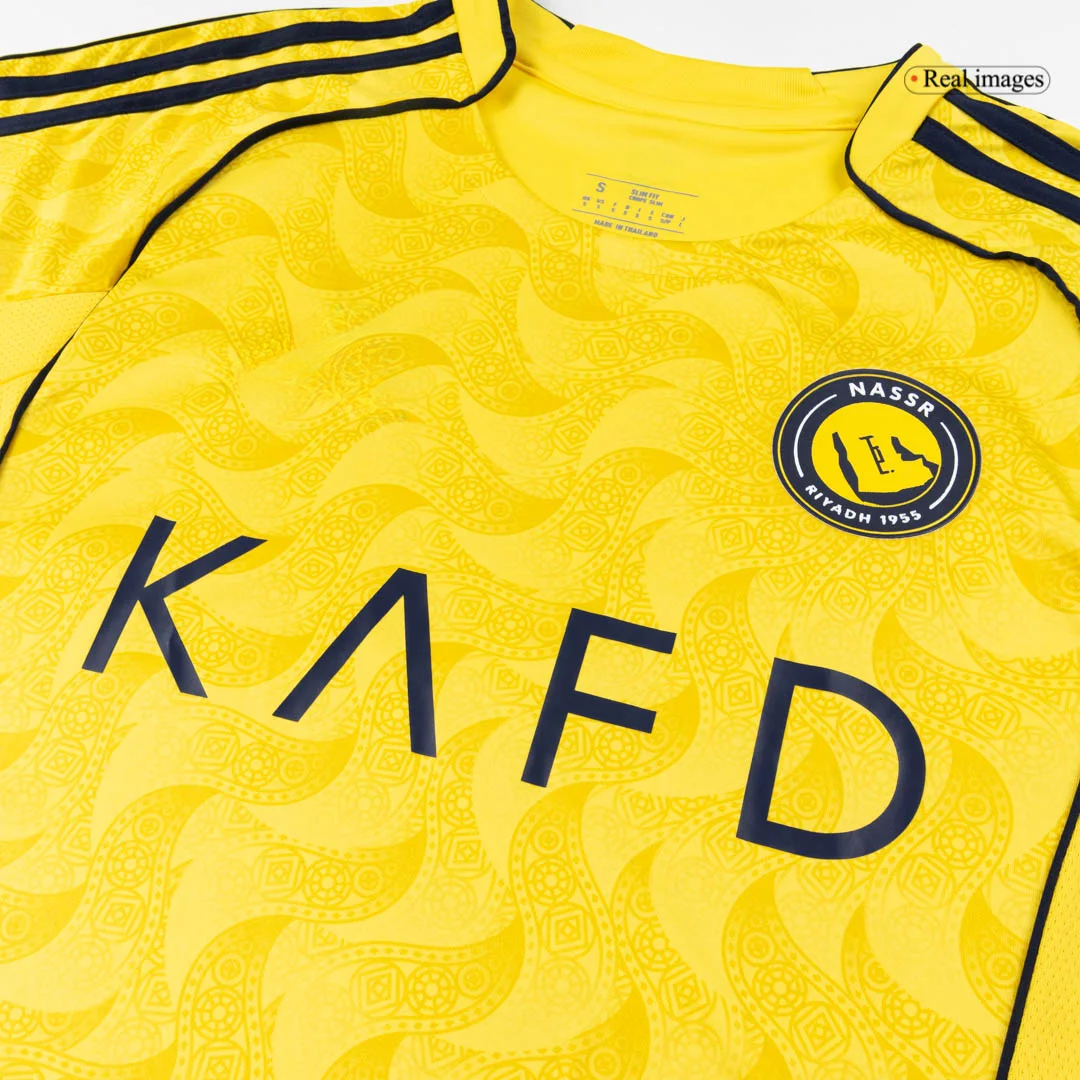 Al Nassr Home Soccer Jersey 2025/26